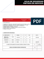 Hoja de Datos de Seguridad Acpm