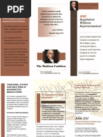 Regulation Freedom Amendment Flyer