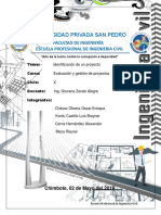 Informe de Dianostico de Proyecto - 2019