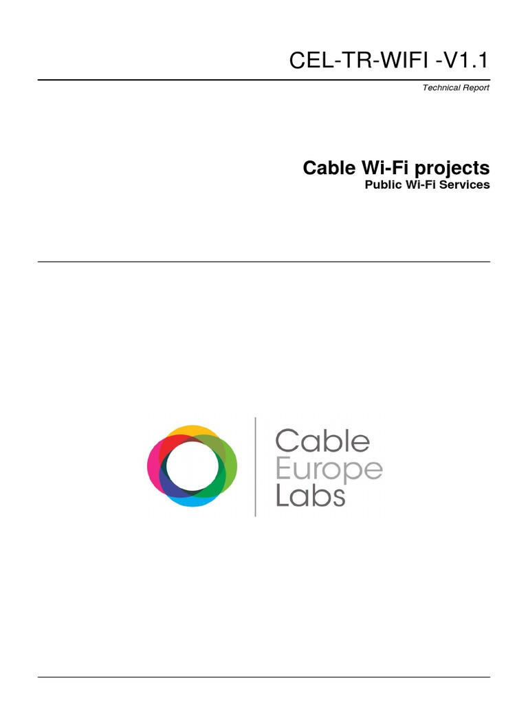 Cable WiFi PDF | PDF | Wi Fi | Radius