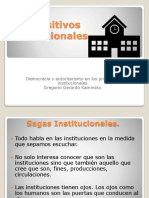 Dispositivos Institucionales Kaminsky