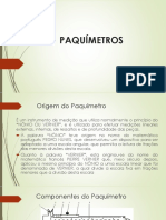 PAQUÍMETROS