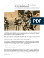 Diario-octubre.com-De Las Falsas Esperanzas a Las Falsas Banderas Trump Prepara El Escenario Para La Guerra Global