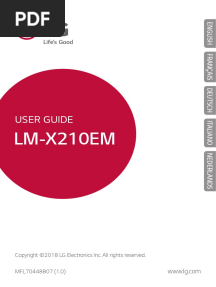 LG K9 en de FR It NL PDF