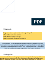 Prognosis Kesimpulan Oa