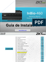 M ZK INBIO Inbio460 - Installation - Guide ZKTECO PDF