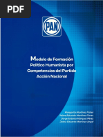 Modelo de Formación Política Humanista por Competencias de Acción Nacional  2019