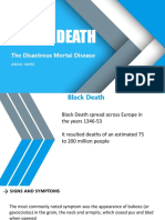 Black Death: The Disastrous Mortal Disease