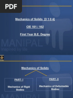 Mechanics of Solids - Student