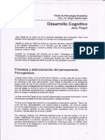 Desarrollo Cognitivo (Piaget) PDF