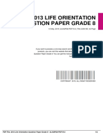 ID72c795c2c-2013 Life Orientation Question Paper Grade 8