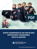 Libro Beatos Colombianos de La Orden Hospitalaria de San Juan de Dios