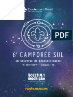 6º Camporee Sul Boletim 1