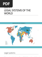 Unit 5. Legal Systems of The World