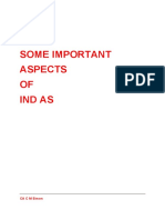 Some Important Aspects of Ind AS