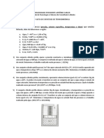 Exercícios de Termodinâmica