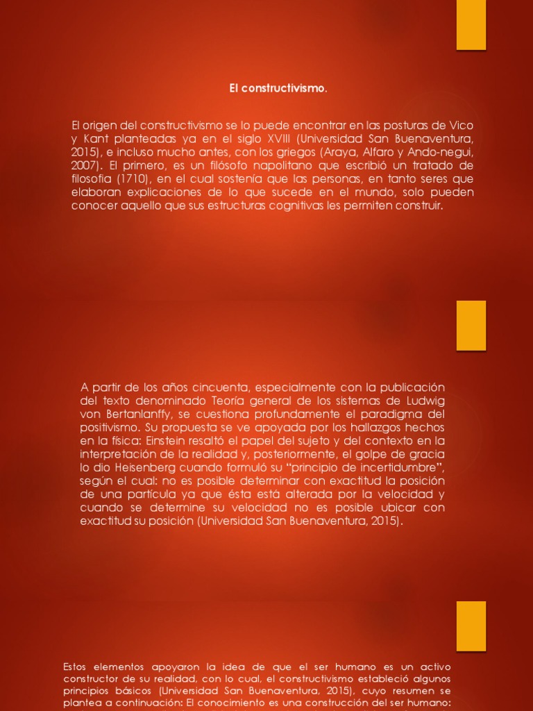 Constructivismo | PDF | Constructivismo (filosofía de la educación ...