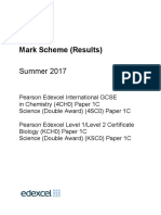 June 2017 (R) QP - Paper 1C Edexcel Chemistry IGCSE