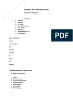 Format Self Formulation