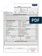 Hoja de Inspeccion de Pre Uso de Vehiculos Livianos PDF