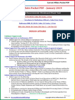 Current Affairs Pocket PDF - January 2019 14-30