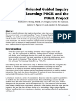 Process-Oriented Guided Inquiry Learning: Pogil and The Pogil Project
