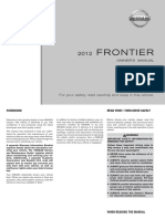 2012 Nissan Frontier PDF