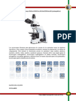 Microscopio y Seccion Delgada