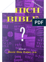 Fuller, D.O. - Which Bible (1984) PDF