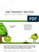 Line Transect Metode Kelompok 1