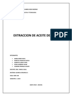 Planta de Extracción y Refinación de Aceite