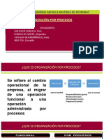 Organización Por Procesos