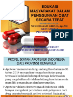 Terima kasih atas penjelasannya. Saya mengerti bahwa penggunaan obat yang benar sangat penting untuk kesehatan. Saya akan menerapkannya dengan baik