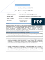 Funciones Coordinador de Proyecto AGRIADAPTA