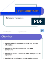 1 Computing Fundamentals - Hardware