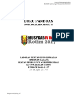 Buku Panduan Musycab IV Kotim 2017