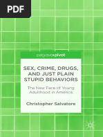 Sex, Crime, Drugs, and Just Plain Stupid Behaviors: Christopher Salvatore