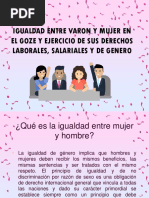 IGUALDAD ENTRE VARON Y MUJER EN EL GOZE 1 anel .v.pptx