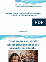 Sociologie Socializarea Morală Şi Integrarea Socială A Adolescentului (I.L.)