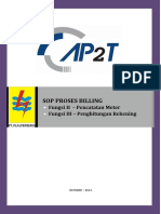 SOP Proses Billing AP2T Dengan Pengawasan Berjenjang