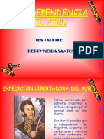 Independencia Del - Perú
