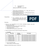 Kebijakan Undur Diri Karyawan