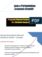 Pembangunan & Pertumbuhan Ekonomi: (Economic Growth)