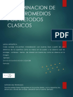 Determinacion de Leyes Promedios Por Metodos Clasicos