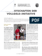 Vollgeld-Initiative - Kernbotschaften (2016-07-27)