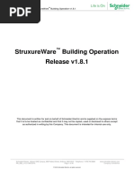 Release Notes - StruxureWare Building Operation v1.8.1 - SmartStruxure Solution