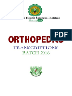 Orthopedics PDF