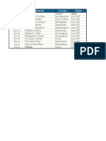 India World Cup Matches PDF