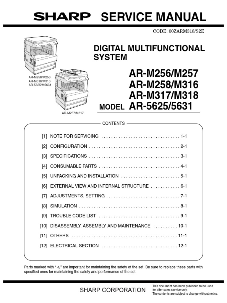 Sharp 256 PDF | PDF