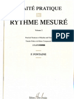 Rythme mesuré Fontaine 